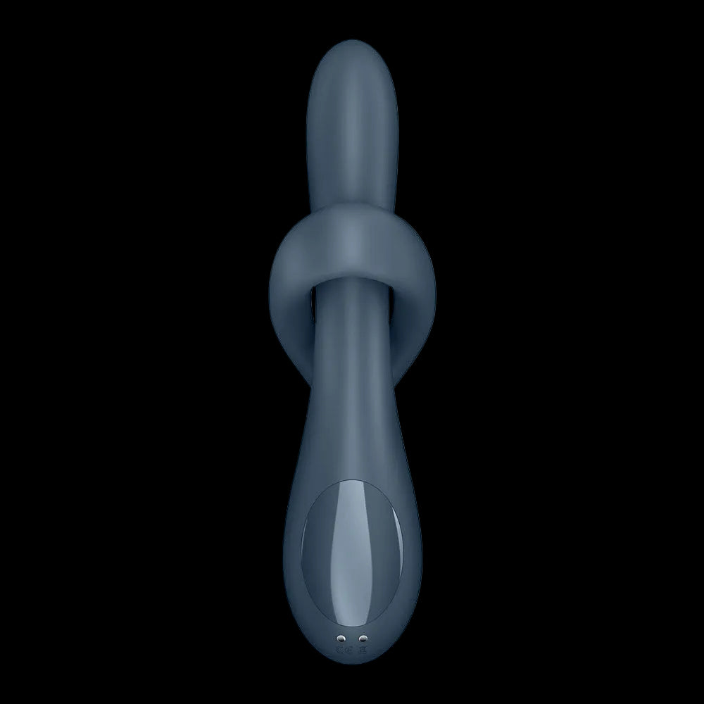 Satisfyer Heat Flex 4 - Grey Heating Vibrator