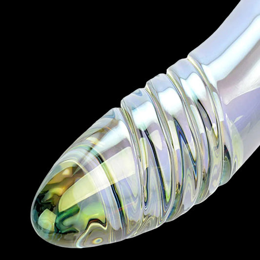 Adam & Eve FAIRY WAND - 22 cm Glass Dildo