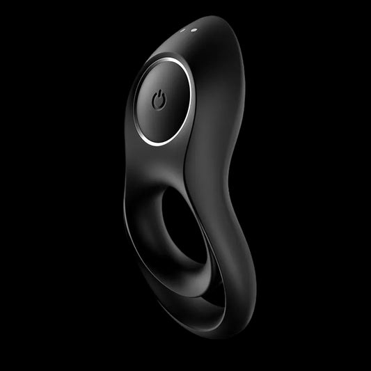 Satisfyer Legendary Duo - Black Cock & Balls Ring