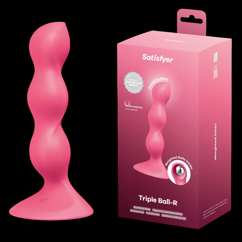 Satisfyer Triple Ball-R - Red
