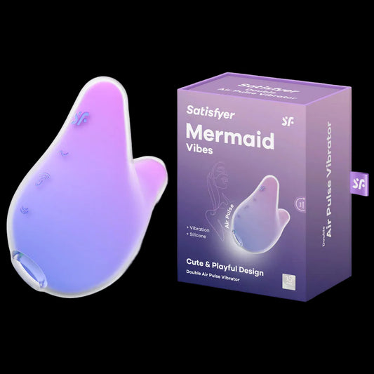 Satisfyer Mermaid Vibes - Violet/Pink Air Pulse Stimulator