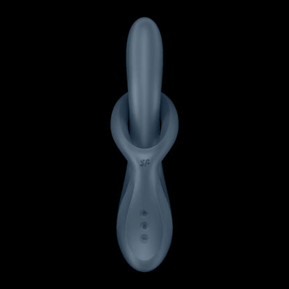 Satisfyer Heat Flex 4 - Grey Heating Vibrator