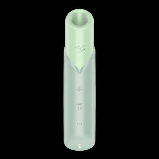 Satisfyer Naughty Kiss - Mint Green Air Pulse Stimulator