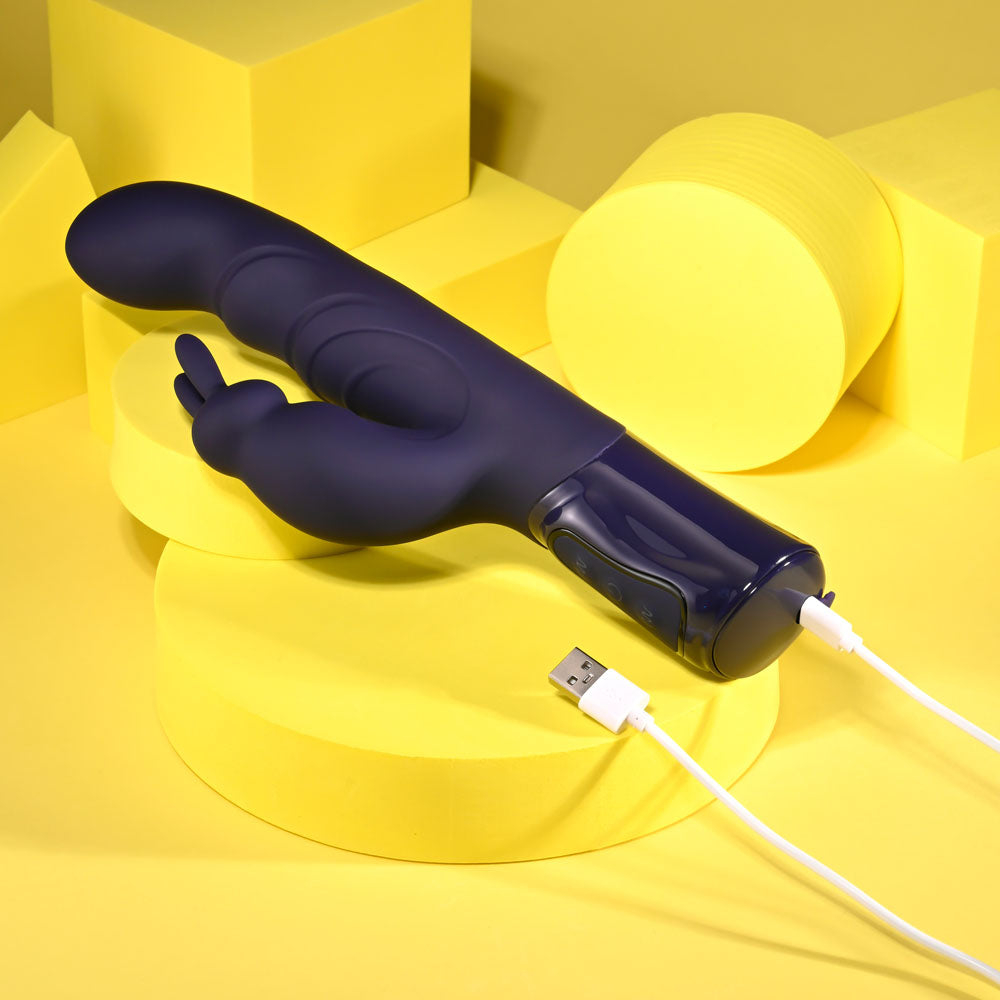 Evolved BIG DEAL - Purple 25.7 cm Rabbit Vibrator