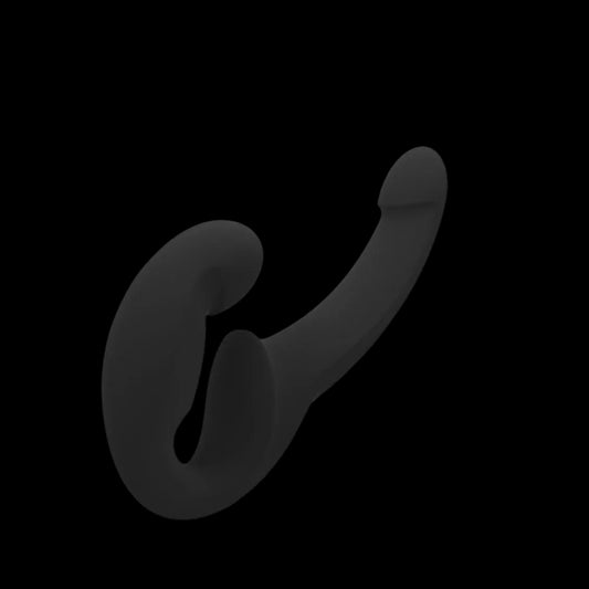 Fun Factory SHARE LITE Black - Black Strapless Strap-On