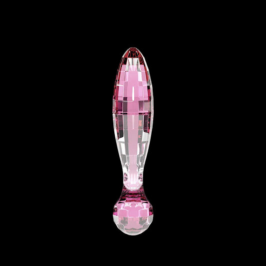 JimmyJane Dillenia Vetro - Pink Glass Dildo