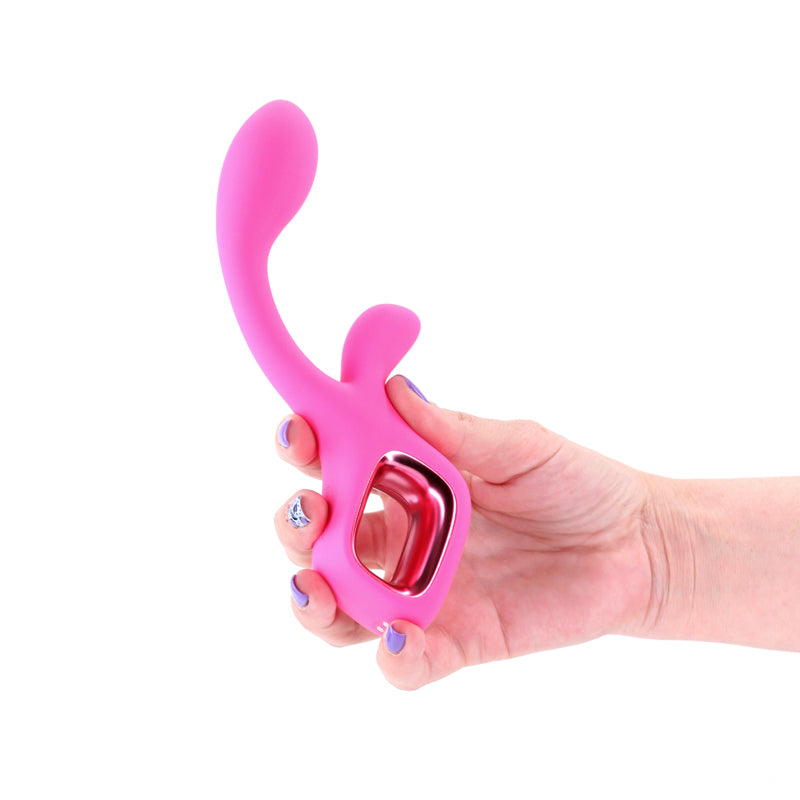 Pretty in Pink Velvet - Pink Rabbit Vibrator