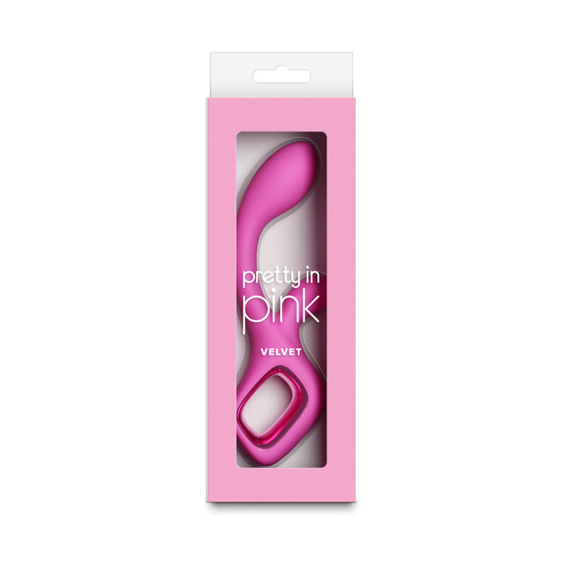 Pretty in Pink Velvet - Pink Rabbit Vibrator