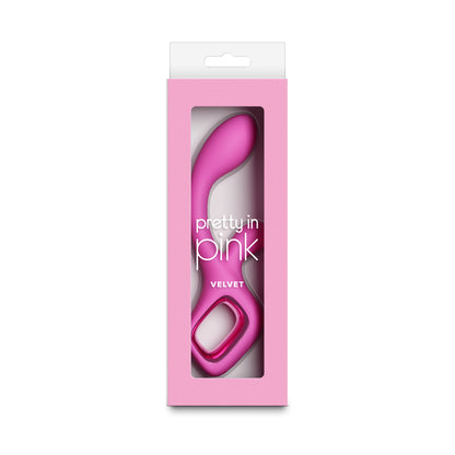 Pretty in Pink Velvet - Pink Rabbit Vibrator