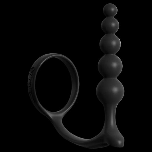Anal Fantasy Collection Ass-Gasm Cockring Anal Beads