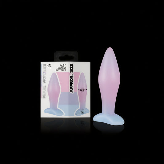 Pearl Wonders - Silicone Butt Plug 4.3 inch