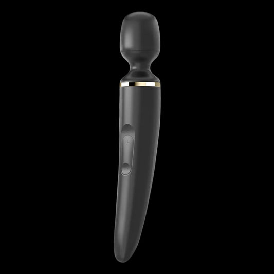 Satisfyer Wand-er Woman - Black USB Massager Wand