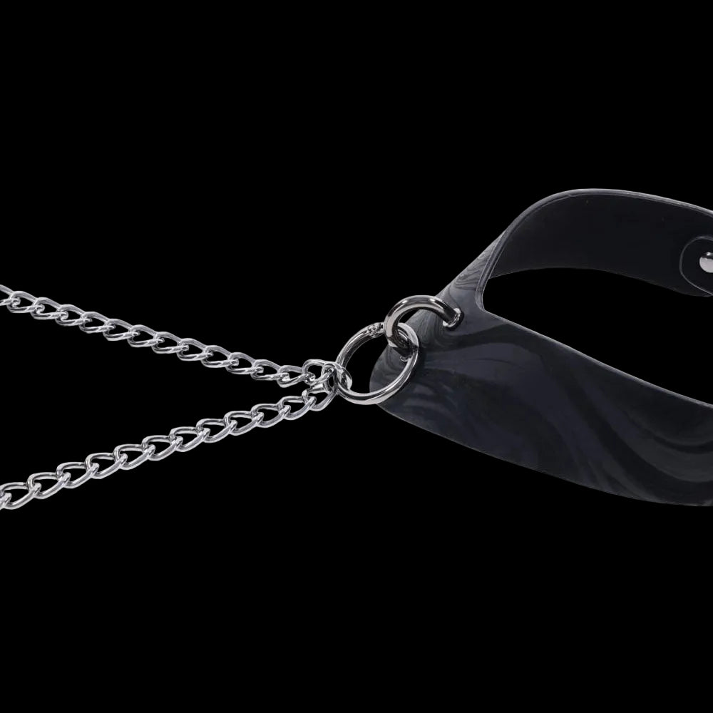 SPORTSHEETS Velvet Noir Collar & Nipple Restraints