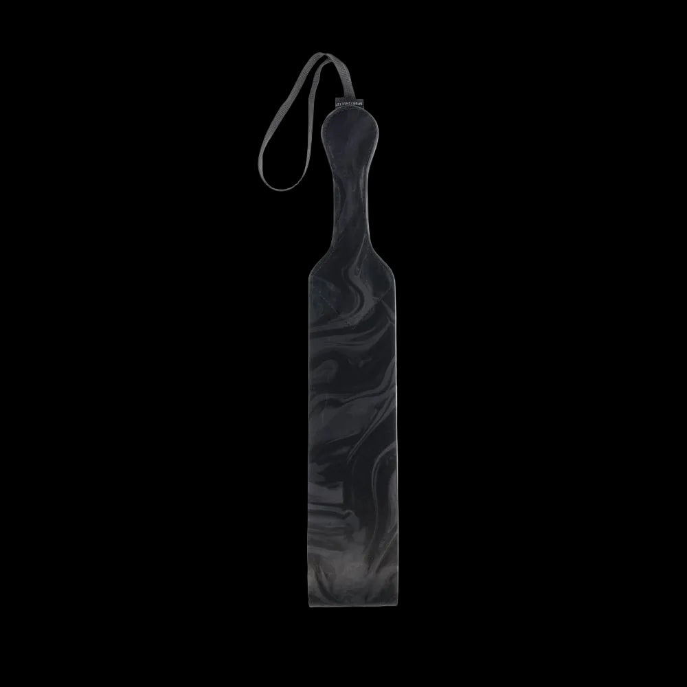SPORTSHEETS Velvet Noir Loop Paddle - Black 42 cm Paddle