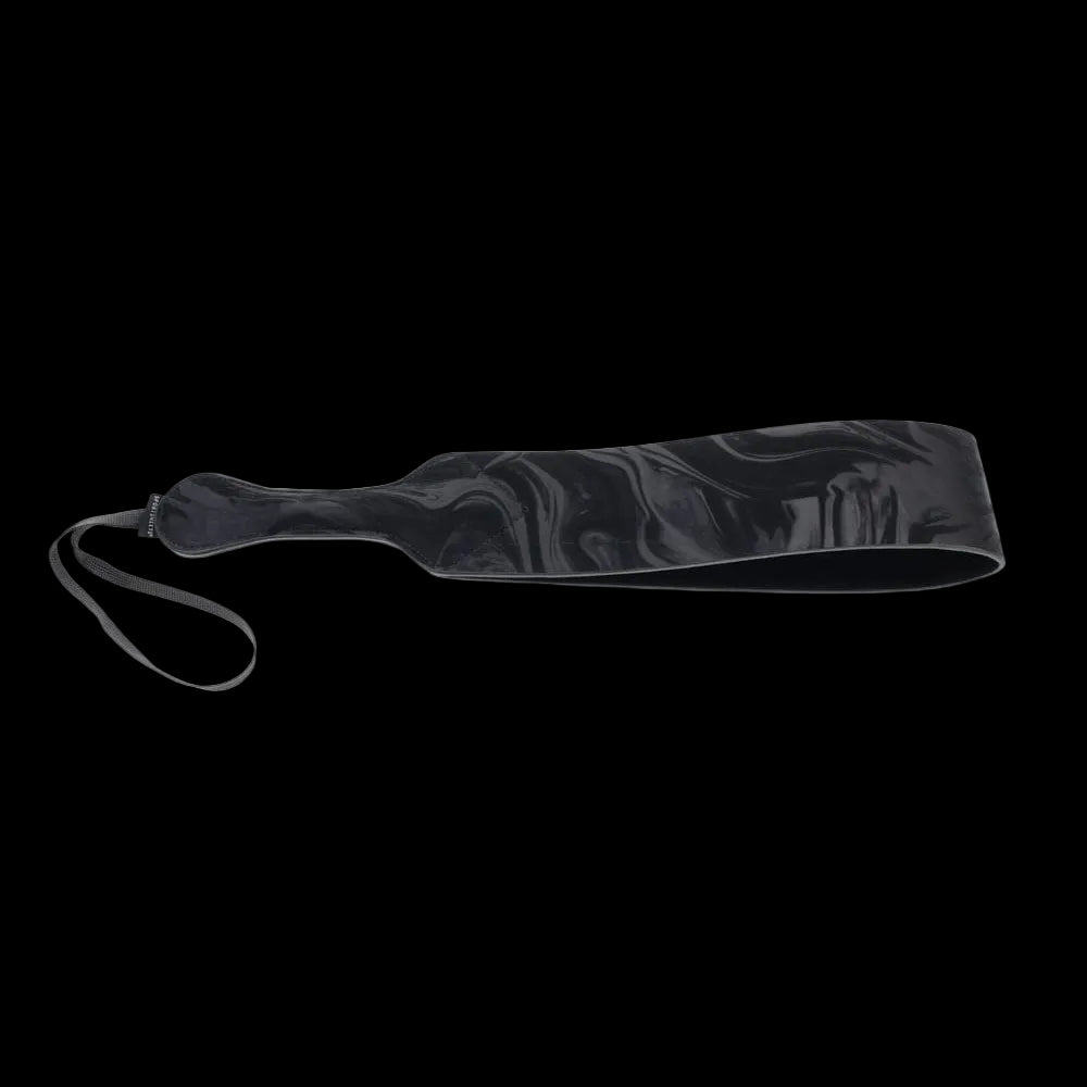 SPORTSHEETS Velvet Noir Loop Paddle - Black 42 cm Paddle