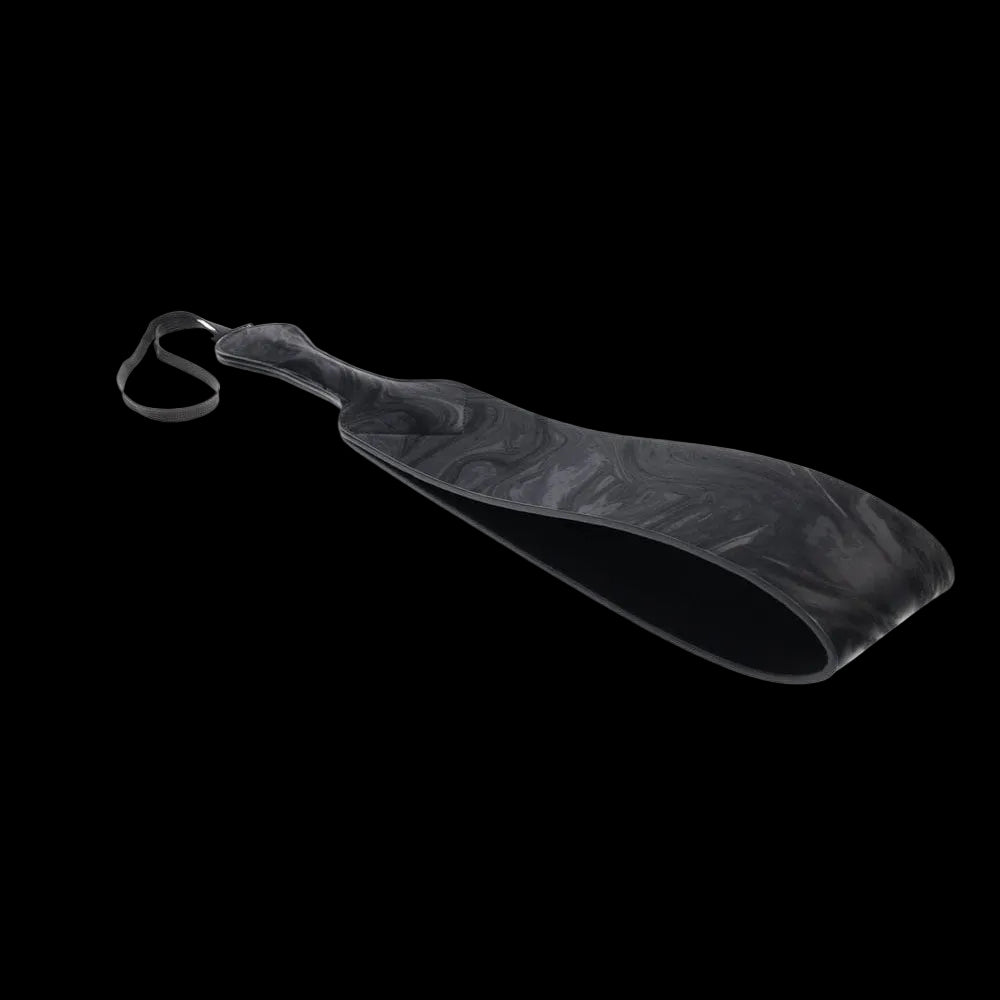 SPORTSHEETS Velvet Noir Loop Paddle - Black 42 cm Paddle