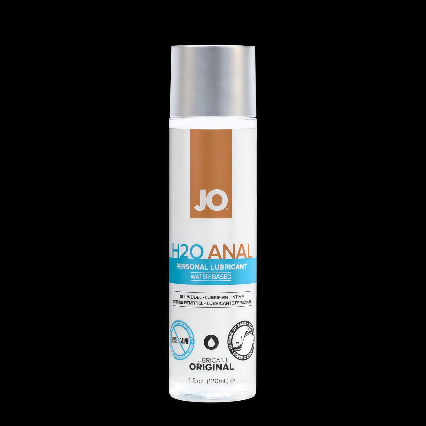 JO H2O Anal Lube - 120 mL