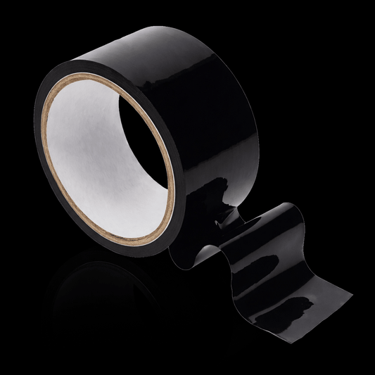 OUCH! PVC Non - Stick Tape - Black - Dusk and Desire