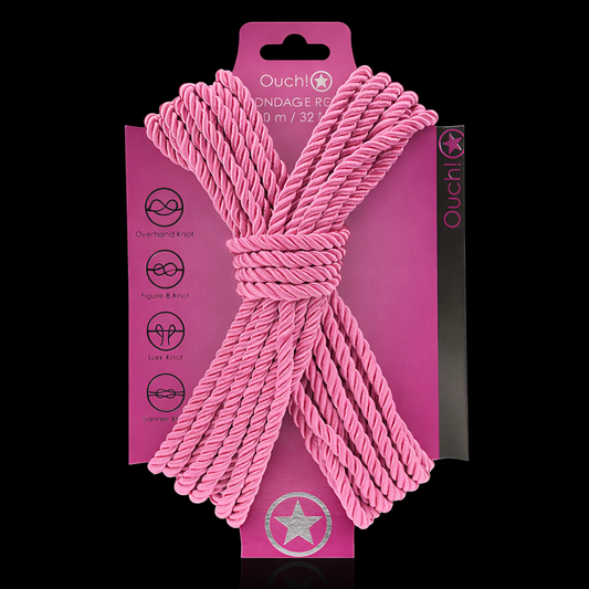 OUCH! Bondage Rope - 10 M - Pink